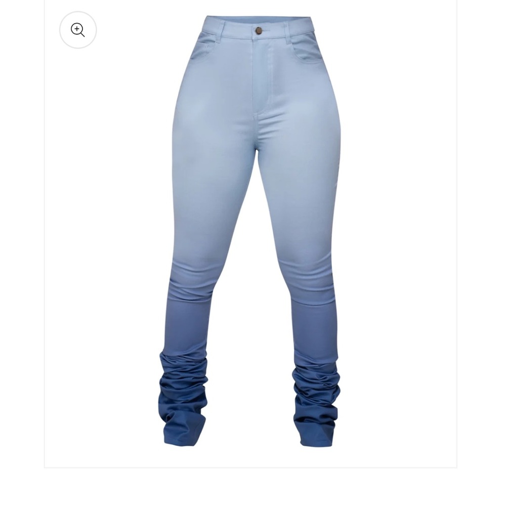Shane Justin Two Toned Denim Blue